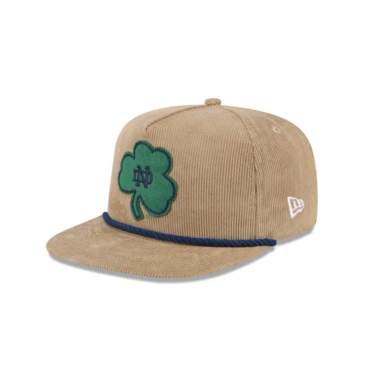 Corde de golf Notre Dame Fighting Irish NCAA couleur havane