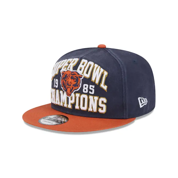 CHICAGO BEARS NFL Champs 2T 9FIFTY bleu marine/ org