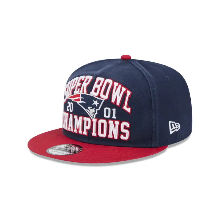 NEW ENGLAND PATRIOTS NFL Champions 2T 9FIFTY marine/rouge