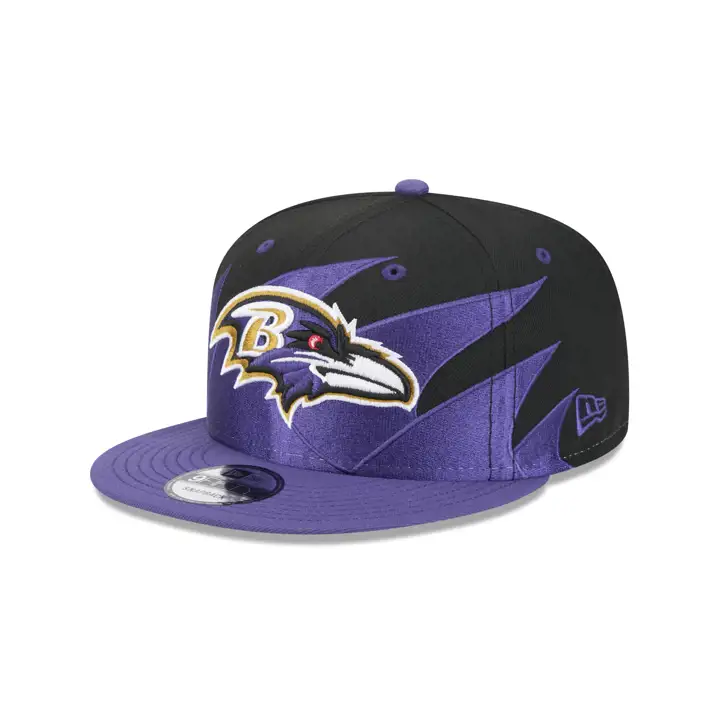 BALTIMORE RAVENS NFL Rétro Vague 2.0 9FIFTY noir