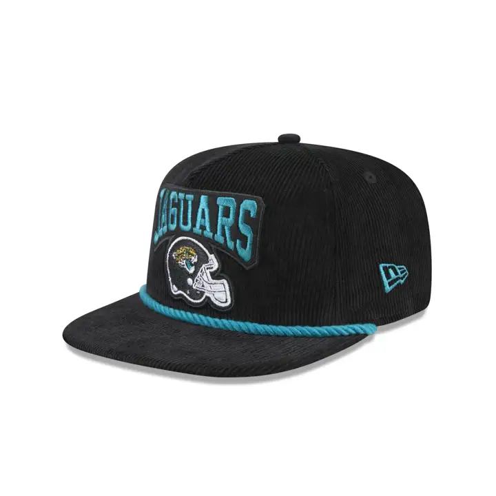 JACKSONVILLE JAGUARS NFL Rétro Golfer en velours côtelé noir