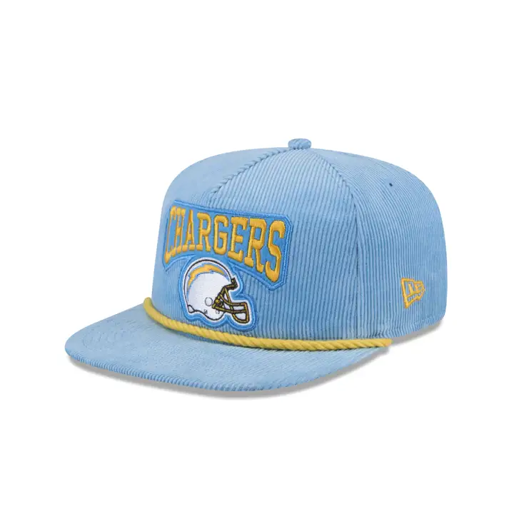 Casquette Golfer rétro NFL Los Angeles Chargers bleu