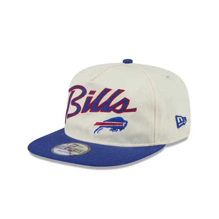 BUFFALO BILLS NFL Casquette de golf rétro crème