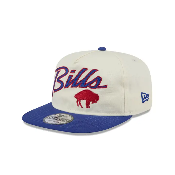 BUFFALO BILLS NFL Casquette Souple Rétro Crème Historique
