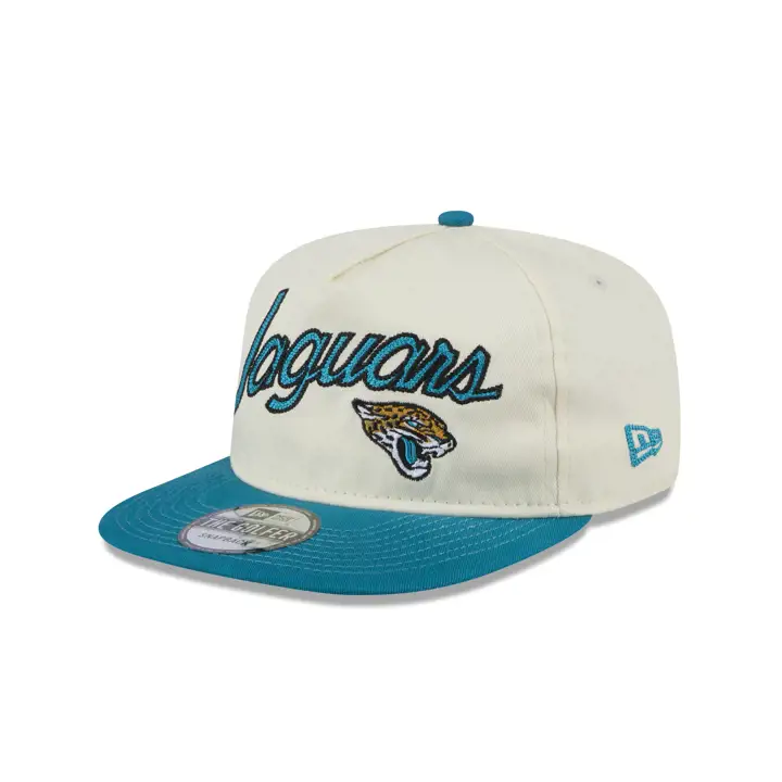 JACKSONVILLE JAGUARS NFL Retro Script Golfer crème
