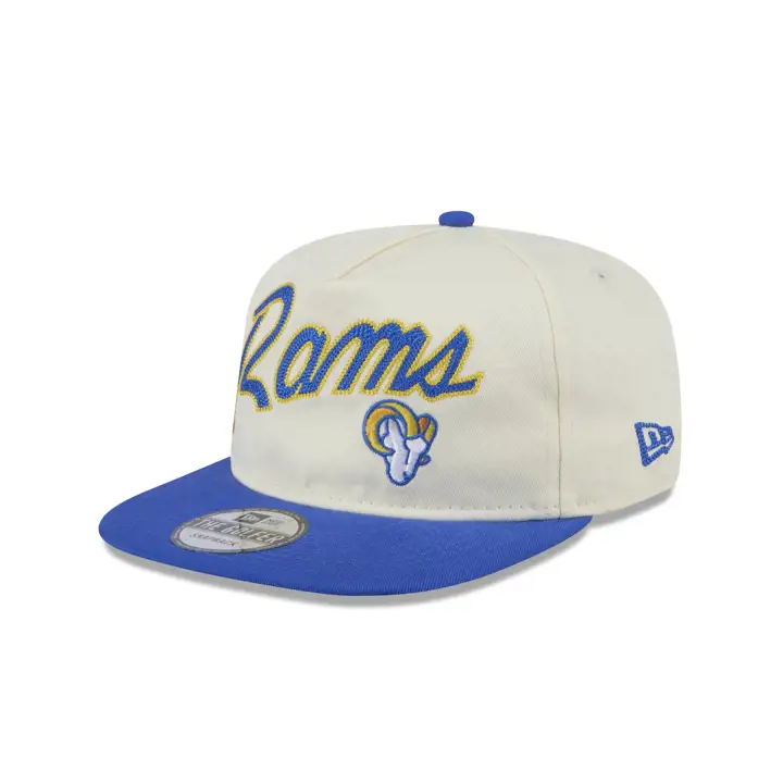 LOS ANGELES RAMS NFL Casquette de golf rétro crème
