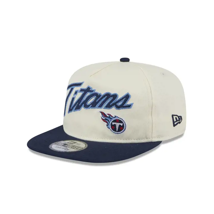 TENNESSEE TITANS NFL Rétro Script Golfer crème