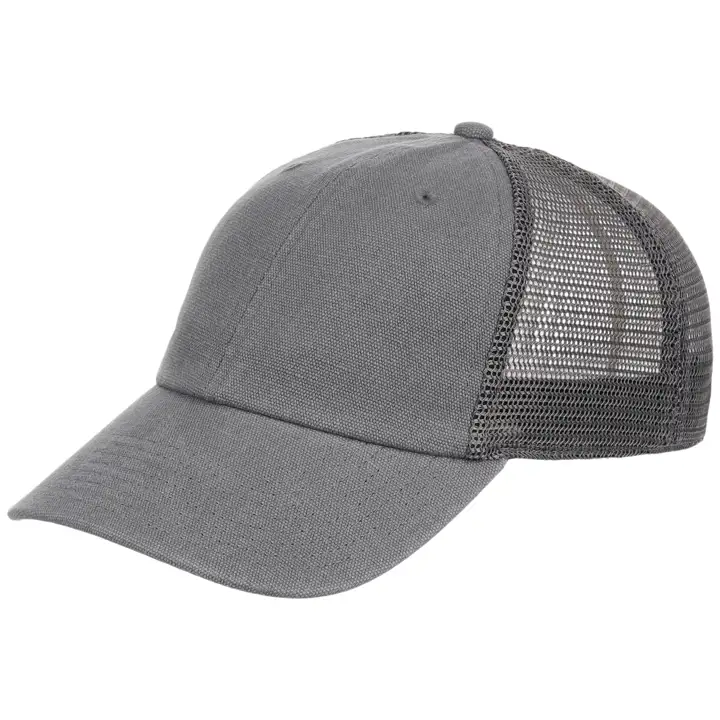 Casquette en toile avec filet CBL Workers, gris foncé