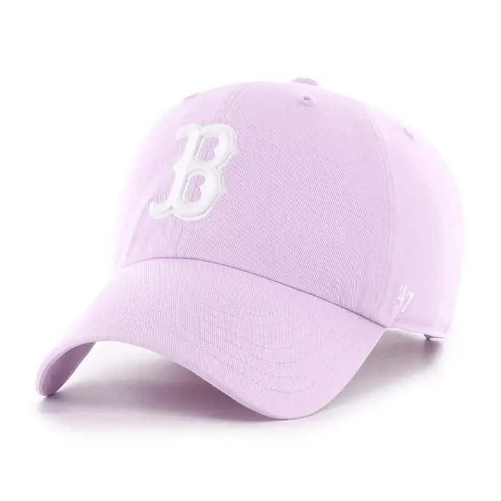 BOSTON RED SOX MLB Cosmos Casquette '47 Clean Up Pur