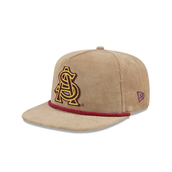 Arizona State Sun Devils NCAA Cord Rope Golfer TAN