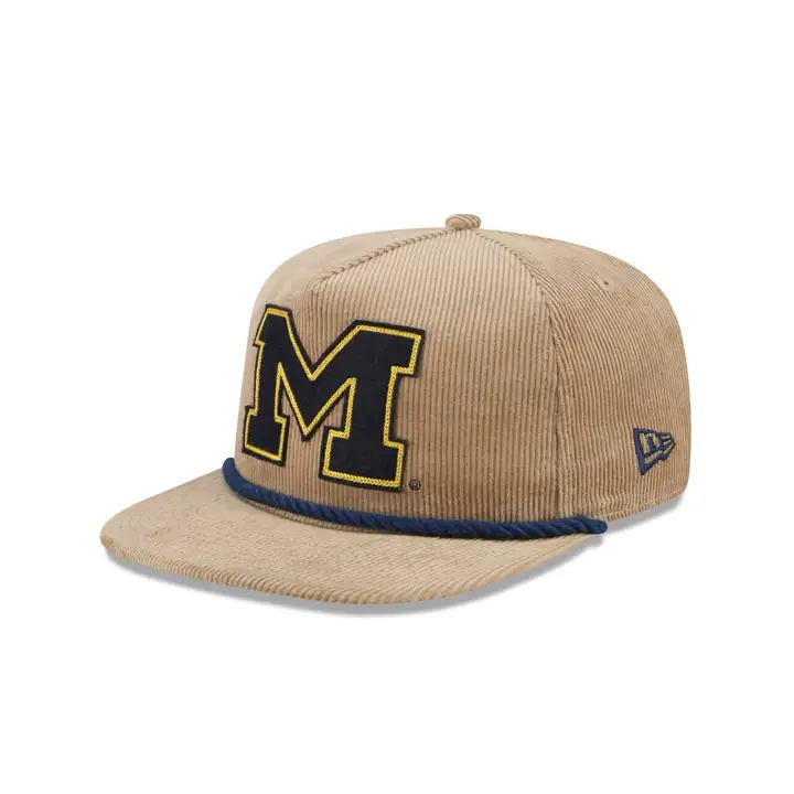 Michigan Wolverines NCAA Cordelette de golf TAN