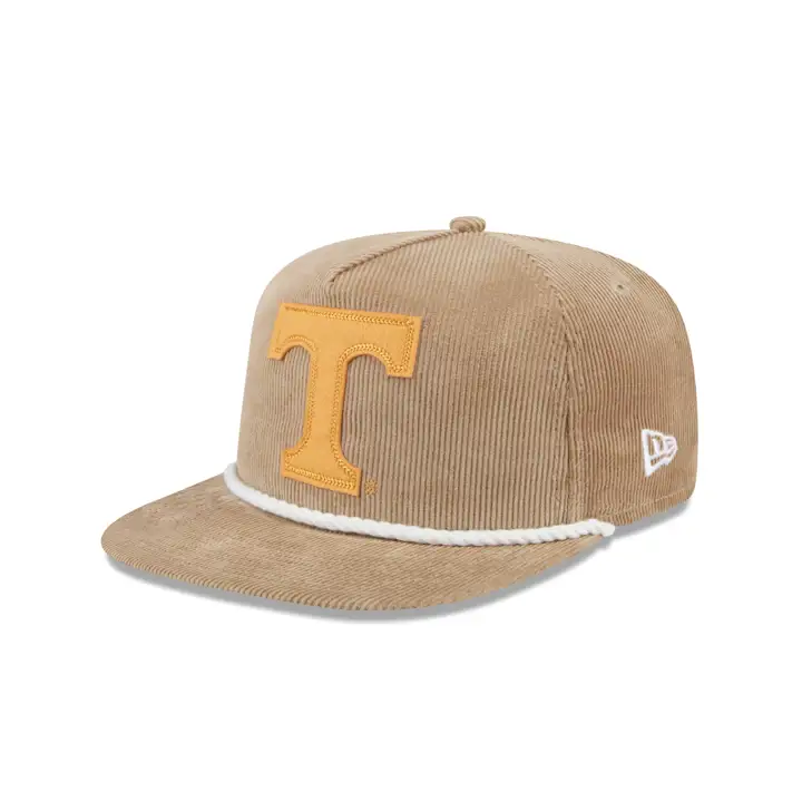 Casquette Tennessee Volunteers NCAA Cord Rope Golfer TAN