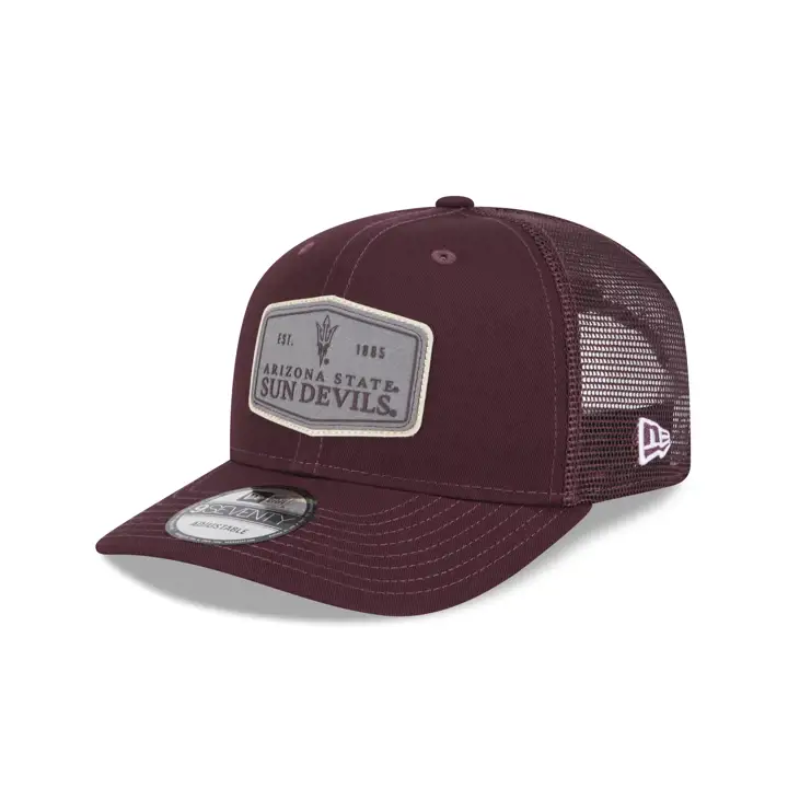 Arizona State Sun Devils NCAA Casquette Trucker Grise à Écusson MAR