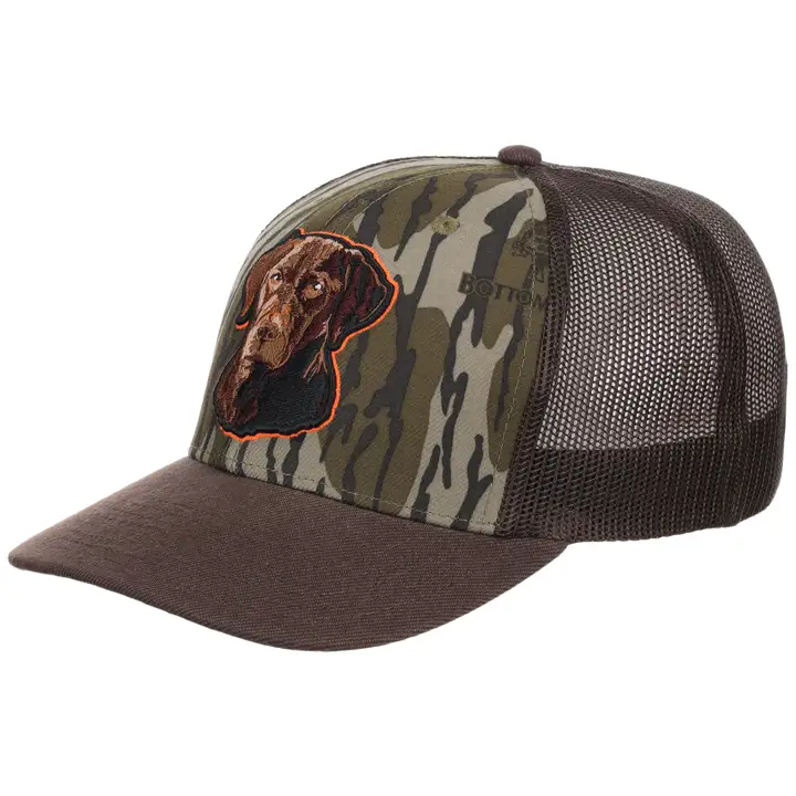 ChocolatL Casquette de routier camouflage Mossy Oak CAMO/MARRON