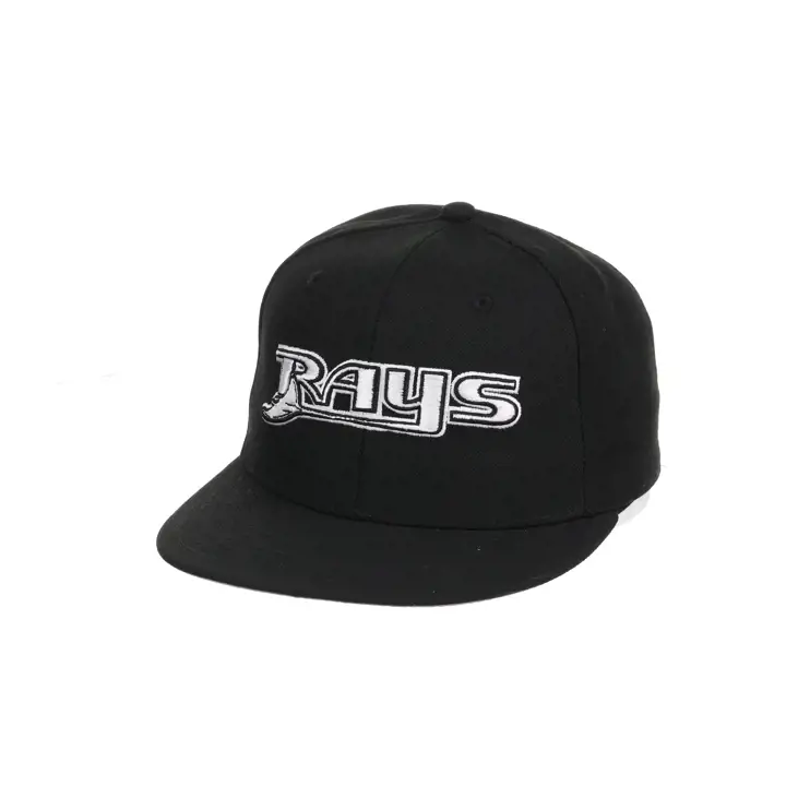 Casquette ajustée basique MLB Tampa Bay Rays - Noir/Blanc/Gris
