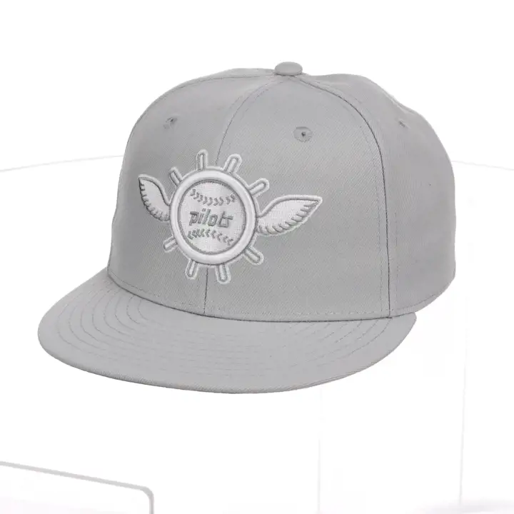 Seattle Pilots MLB MN Basic Fitted gry / wht/ gry