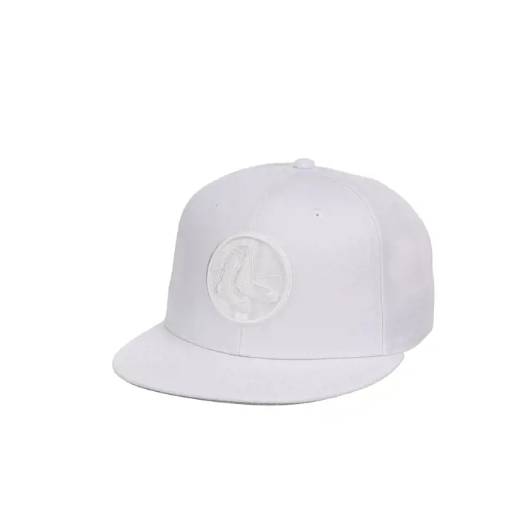 Casquette Boston Red Sox MLB MN Basic Fitted blanc / blanc/ gris