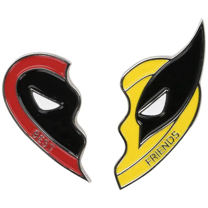 Pin en forme de cœur Deadpool AST
