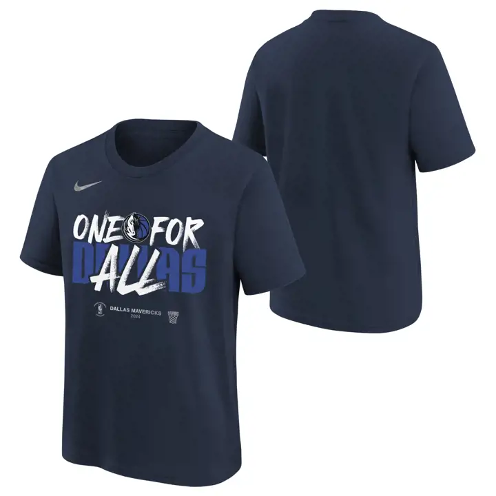 T-shirt DALLAS MAVERICKS NBA Jeune Mantra 24 Marine