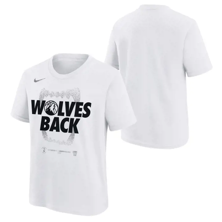 MINNESOTA TIMBERWOLVES NBA T-shirt Jeune Mantra 24 BLANC