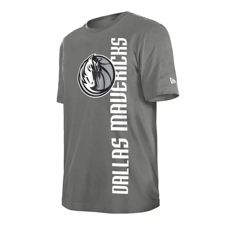 T-shirt Dallas Mavericks NBA City Edition Baseline 24 GRY/WH