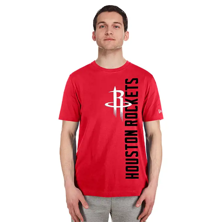 T-Shirt Houston Rockets NBA City Edition Baseline 24 Rouge/Noir