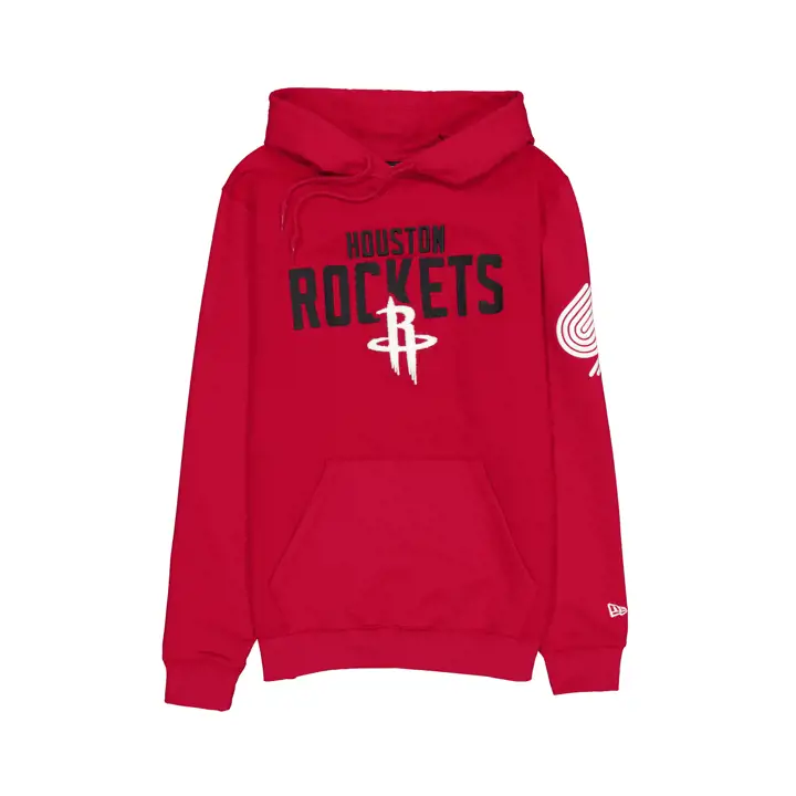 Sweat à capuche Houston Rockets NBA City Edition Elevated 24 Rouge/Noir