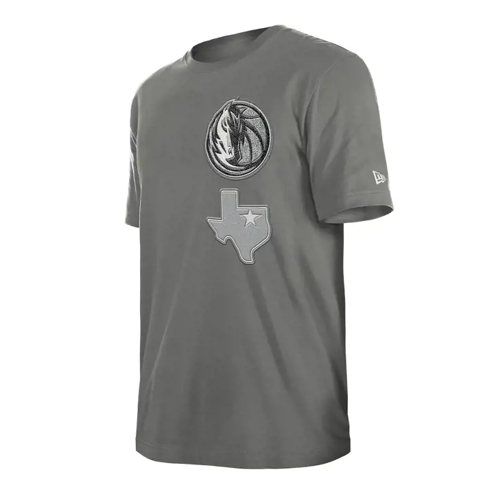 T-shirt Dallas Mavericks NBA City Edition Elevated 24 GRY/WHT