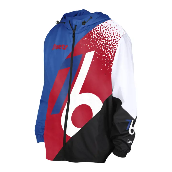 Veste FZ NBA City Edition Philadelphia 76ers 24 RBL/WHT