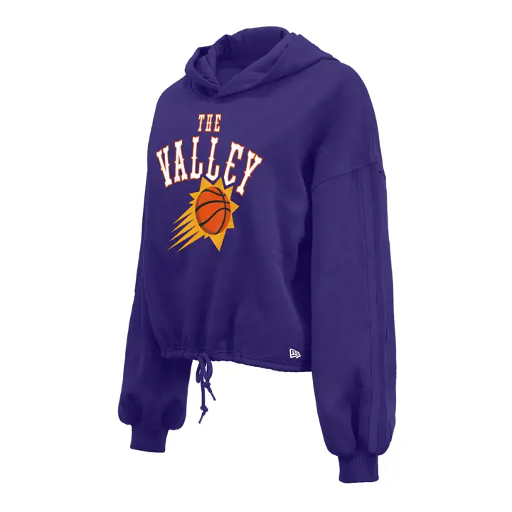 Sweat à capuche Femme Phoenix Suns NBA NE CE PO 24 PUR/ORG