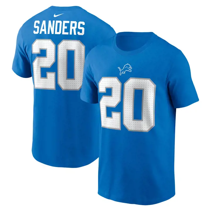 T-shirt NFL Nike Essentiel N/N Detroit Lions 23 Barry Sander