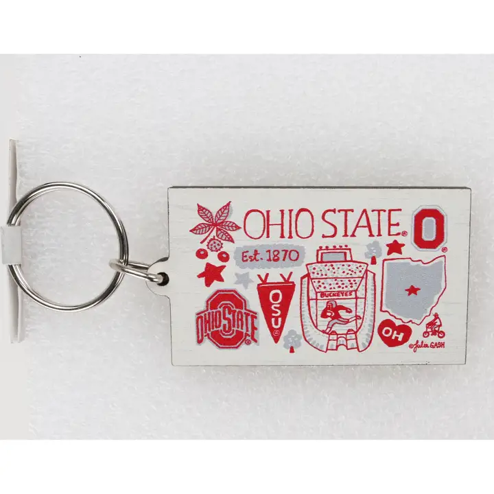 Porte-clés Ohio State Buckeyes Julia Gash