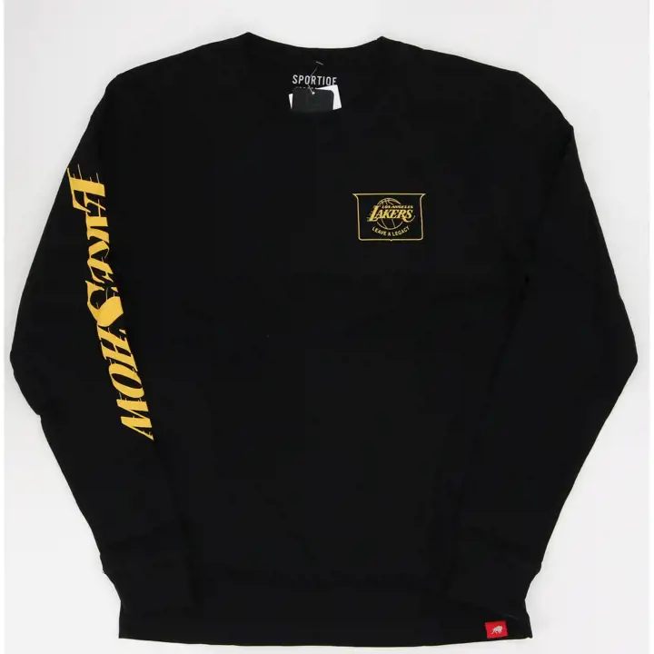 T-shirt LS Mohave NBA City Edition des Lakers de Los Angeles 24 noir