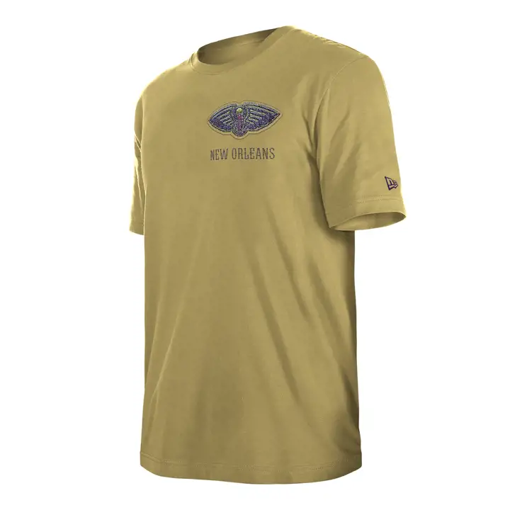 T-shirt Surélevé New Orleans Pelicans NBA City Edition 24 Sable