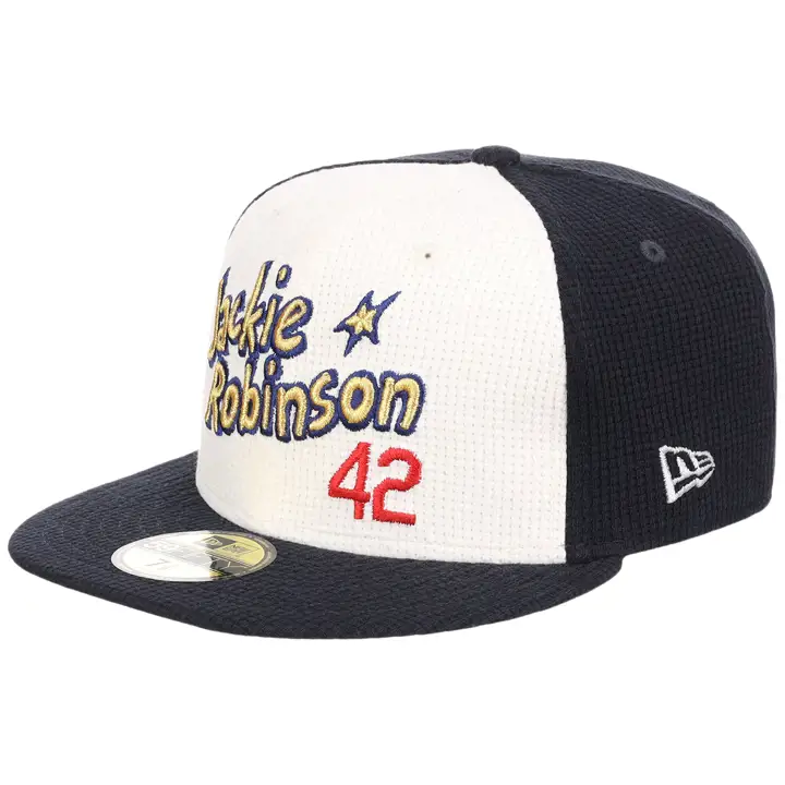 CASQUETTE THERMIQUE BROOKLYN DODGERS 59FIFTY MARINE/BLANC