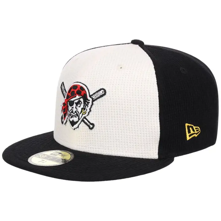 CASQUETTE 59FIFTY THERMAL FRONT PITTSBURGH PIRATES NOIR/BLANC