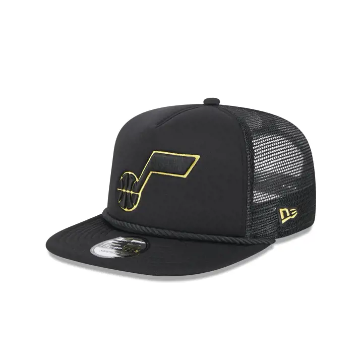 Utah Jazz NBA Tonal Pop Golfer BLK/BLK/GRY