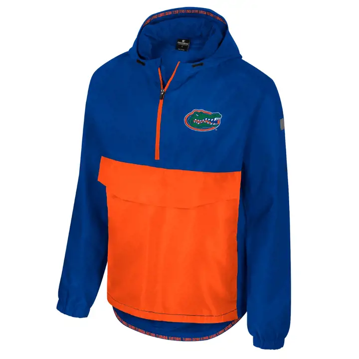 Veste anorak demi-zippée Florida Gators NCAA RELOADED Rouge