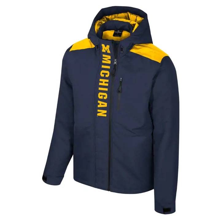 Veste à Capuche Zippée THE ONE NCAA Michigan Wolverines Marine