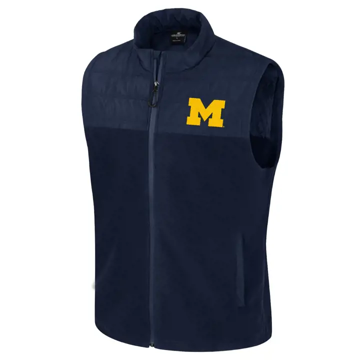 Gilet Michigan Wolverines NCAA BLOCK THE SUN – Marine