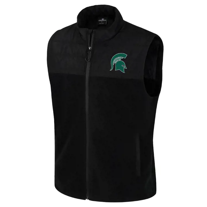 Michigan State Spartans NCAA BLOQUER LE GILET DE SOLEIL BLK