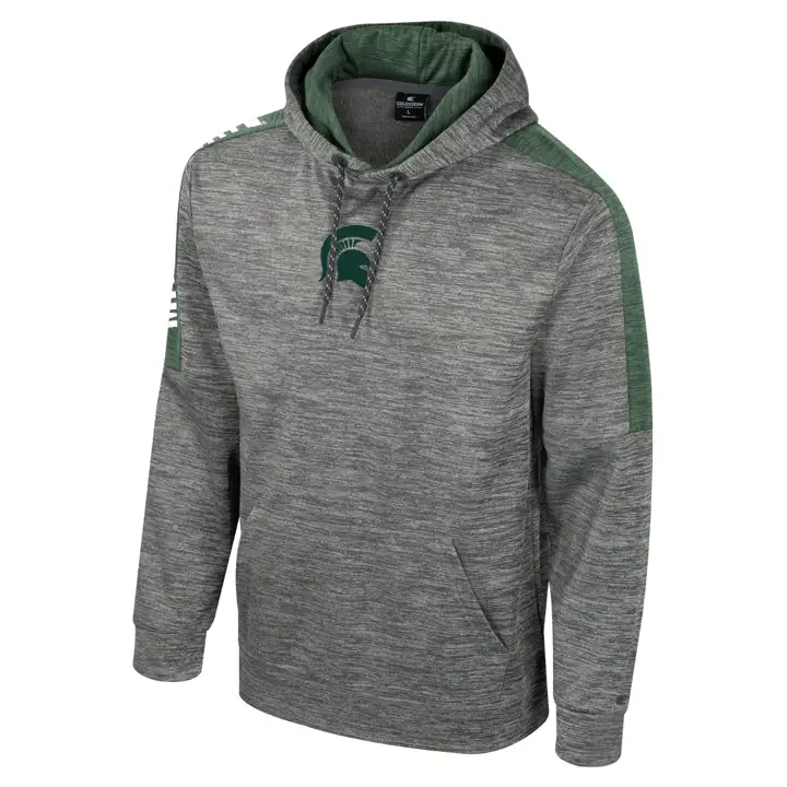 Michigan State Spartans NCAA sweat à capuche Dozer gris