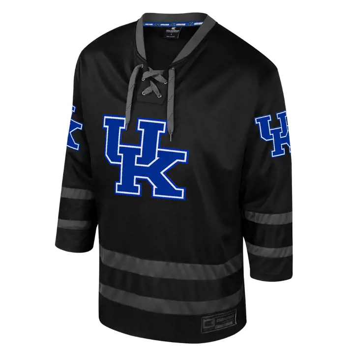 Maillot de hockey sur glace NCAA des Kentucky Wildcats, couleur noire