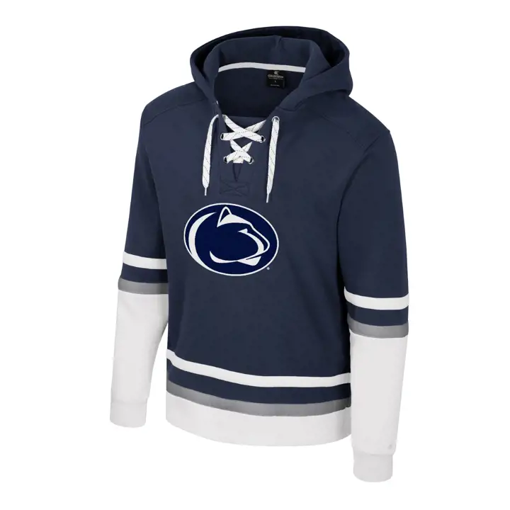 Penn State Nittany Lions NCAA SWEAT À CAPUCHE EN POLAIRE AVEC LACETS