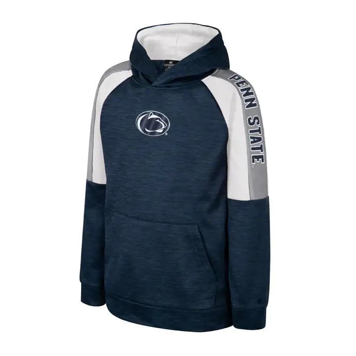 Penn State Nittany Lions NCAA YOUTH RYLOS PULLOVER HOOD Navy