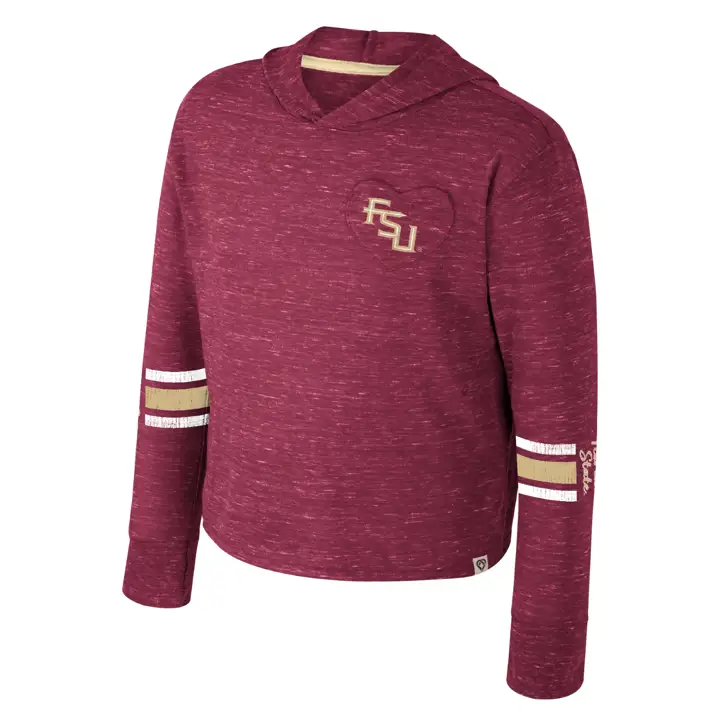 T-SHIRT À CAPUCHE FILLE NCAA FLEET SEMINOLES DE FLORIDA STATE