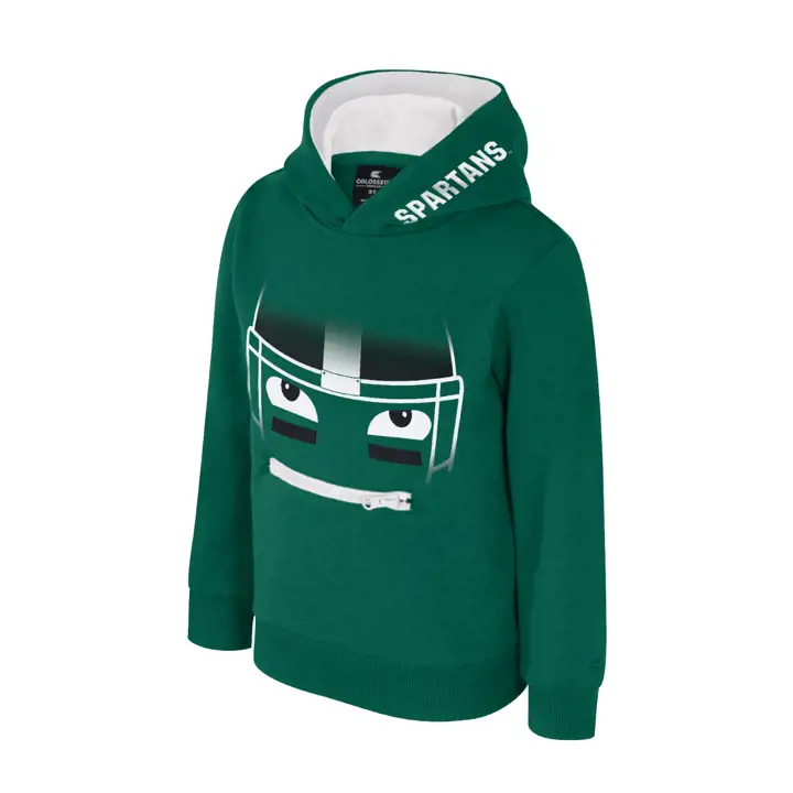 Michigan State Spartans NCAA HOODY ENFANT GAME FACE VERT