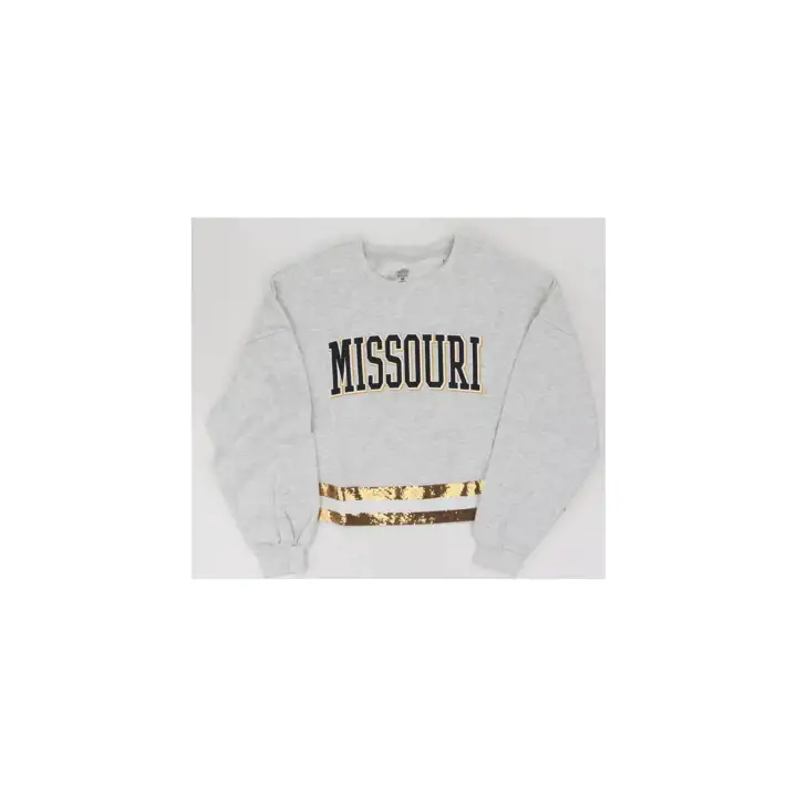 Chandail ras-du-cou "Victory Vibes" pour femme des Tigers du Missouri NCAA