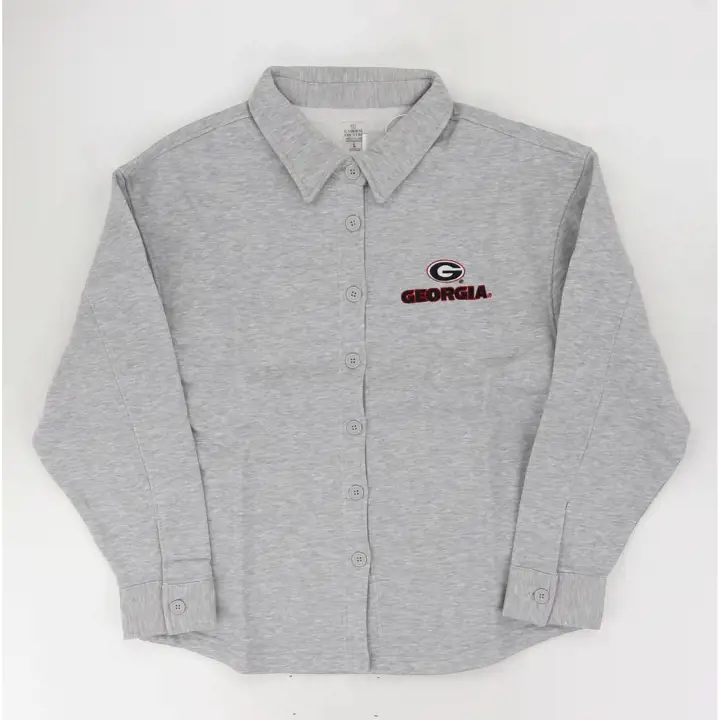 Georgia Bulldogs NCAA Veste-chemise Femme Way to Go gris