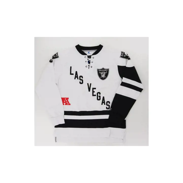 Tunique femme Las Vegas Raiders NFL Hat Trick 24 WHT